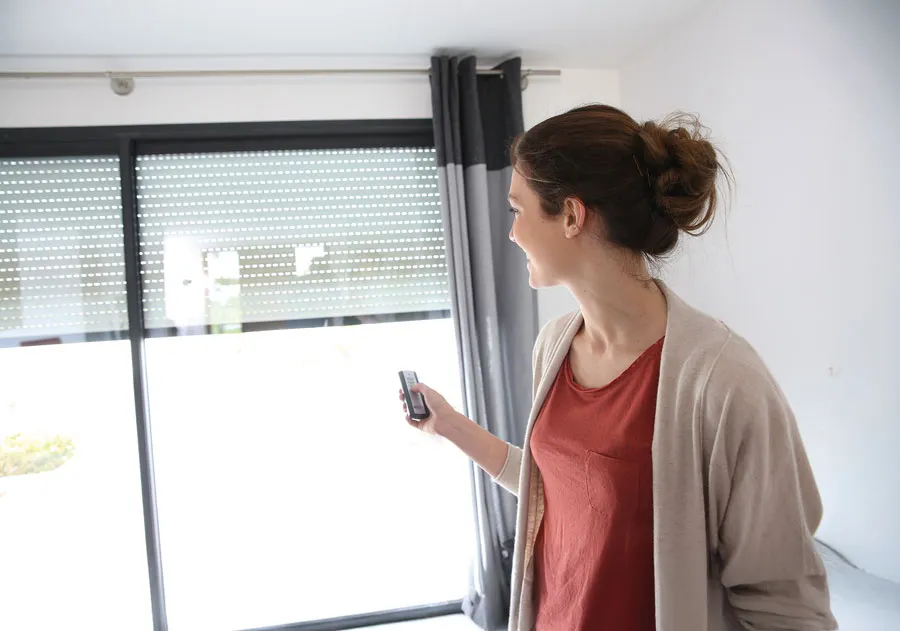 Volets roulants avec télécommande