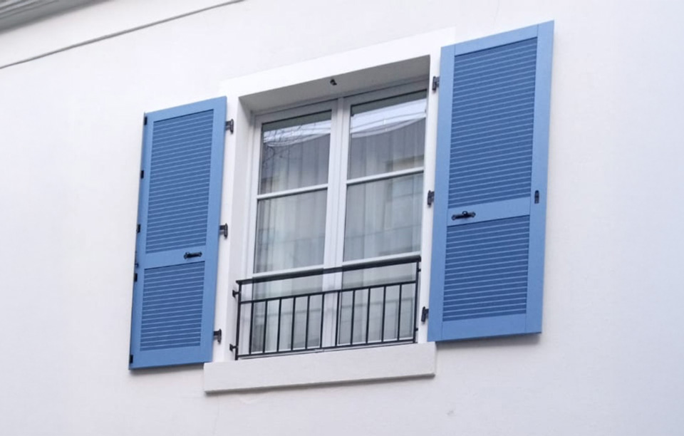 Volets en bois sur mesure